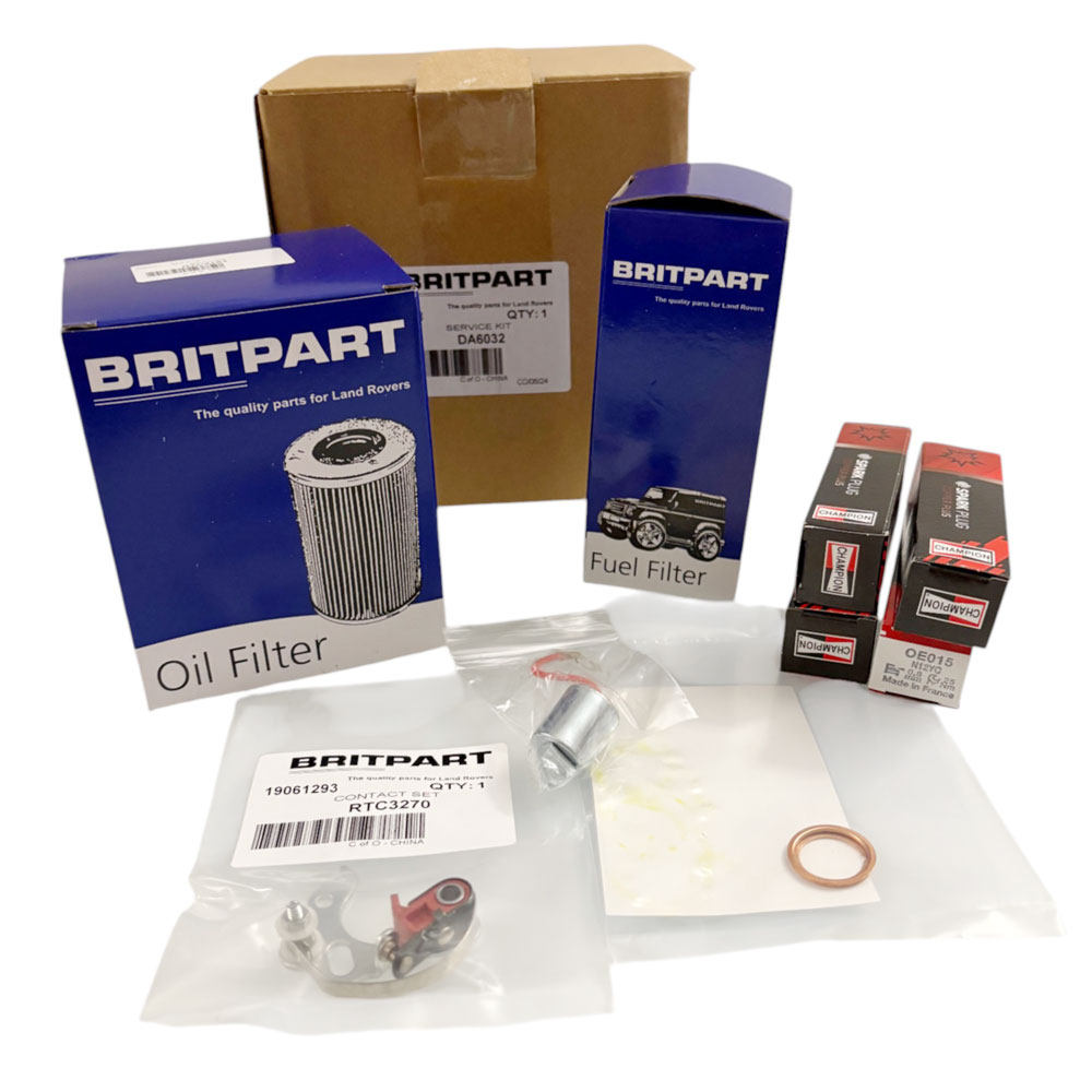 2.25l Petrol Service Kit - Lucas Distributor (Fixed Points) DA6032